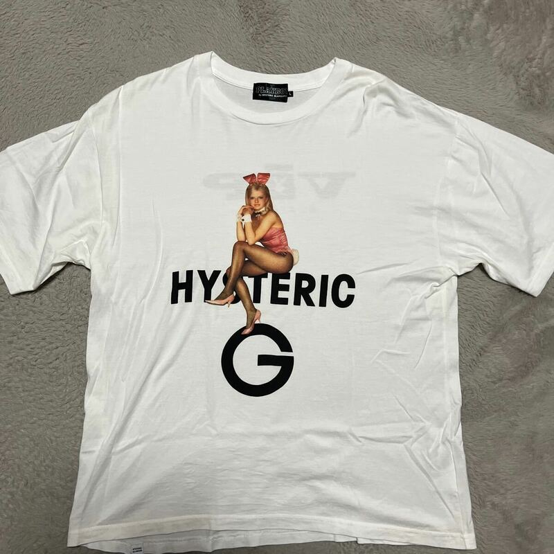 HYSTERIC GLAMOUR BUNNY ON tee tシャツ バニー　GIRL ヒステリックグラマー