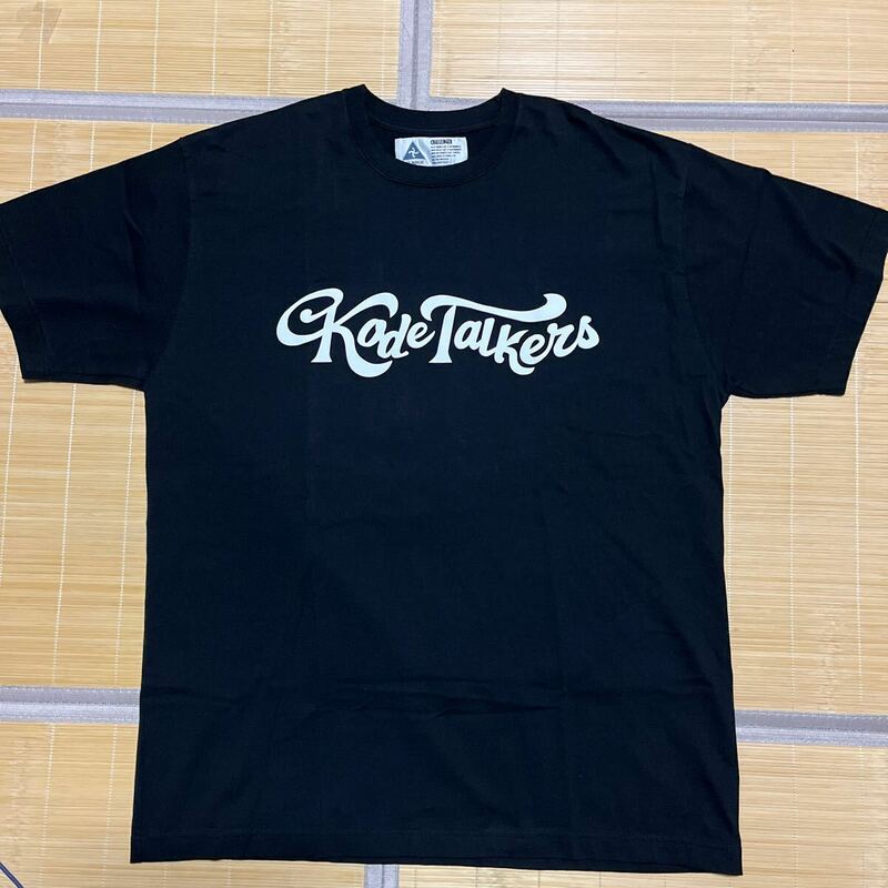 新品未使用　CHALLENGER Kode Talkers tee tシャツ 長瀬智也　チャレンジャー　ブラック　東京インディアンズ　東京インディアンズ　XL