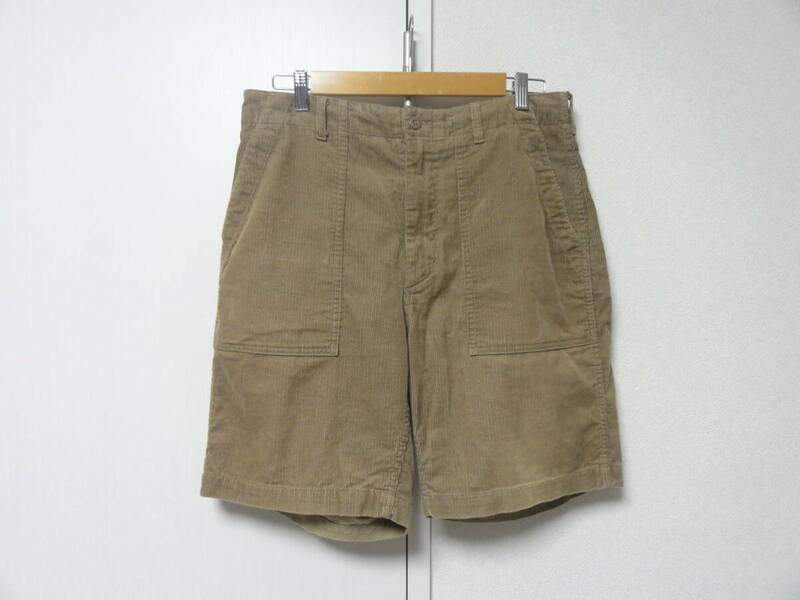 19SS ENGINEERED GARMENTS Fatigue Short 14W Corduroy エンジニアードガーメンツ ファティーグ ショーツ コーデュロイ S