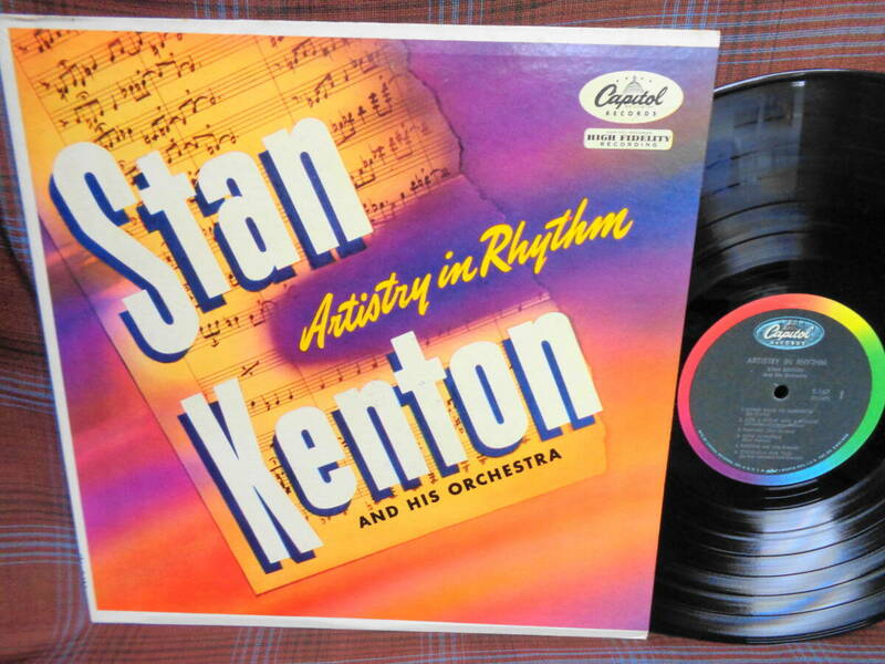 L#4500◆LP◆ スタン・ケントン アーティストリー・イン・リズム STAN KENTON & His Orchestra Artistry In Rhythm Capitol Records T-167