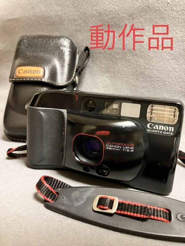 [T2549]Canon Autoboy3 QUARTZ DATE オートボーイ3 クォーツデイト　コンパクトフィルムカメラ　レンズ　38mm 1:2.8 オートフォーカス