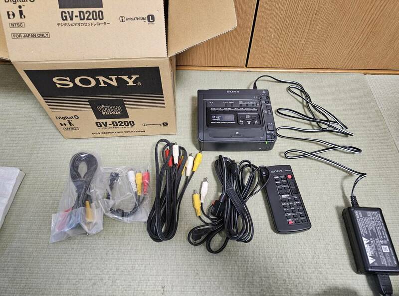 SONY デジタルビデオカセットレコーダー GV-D200 元箱付き ソニー ■y3