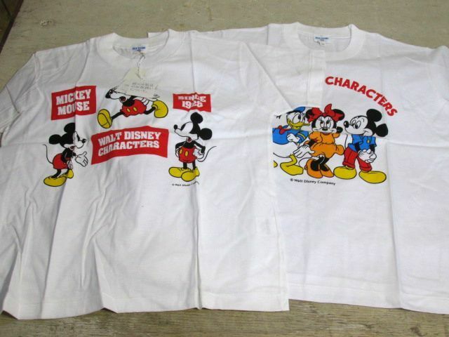 子供服 Tシャツ ミッキーマウス 150サイズ 2枚 デットストック