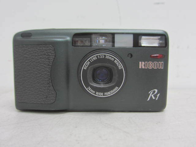 【通電確認済】リコー RICOH R1 1:3.5 30mm MACRO コンパクトフィルムカメラ