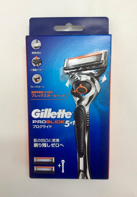 【新品未開封】Gillet PROGLIDE ジレット プログライド5＋1 髭剃り カミソリ　 K0510