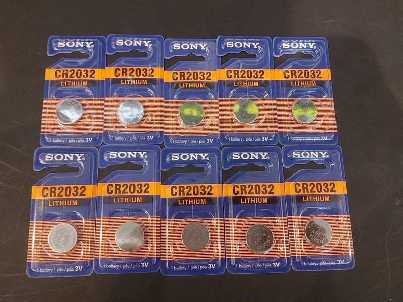 【新品】 ソニー CR2032 10個 コイン型リチウム電池 ボタン電池 コイン電池 時計用電池 腕時計 酸化銀電池 SONY 即納可能