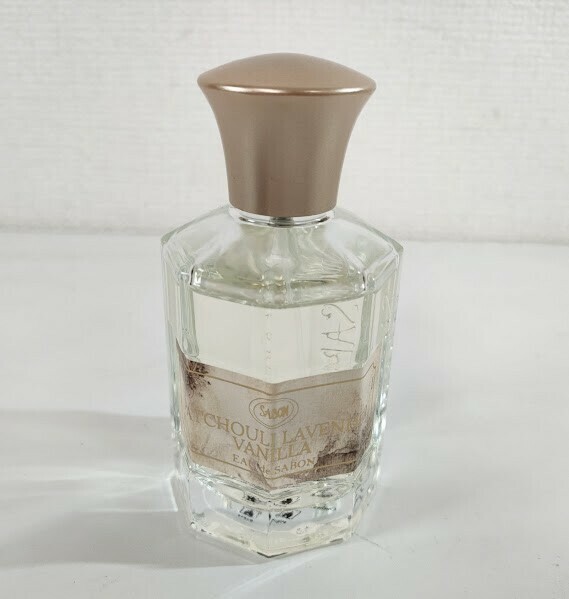 SABON PATCHOULILAVENDER VANILLA EAU de SABON オー ドゥ サボン オードトワレ パチュリ ラベンダー バニラ 80ml 残量8割【中古】5743I