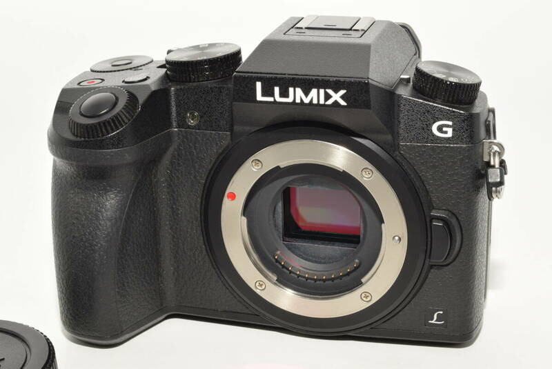 パナソニック ミラーレス一眼カメラ ルミックス G7 ボディ 1600万画素 ブラック DMC-G7-K　#7098