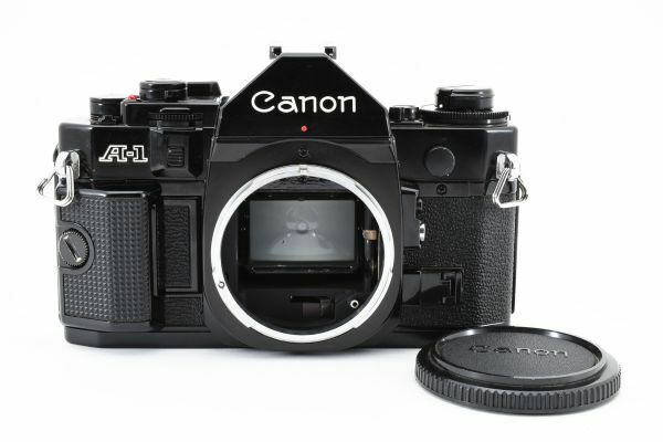 #3185 キャノン Canon A-1 Black 一眼レフ フィルムカメラ [動作確認済]