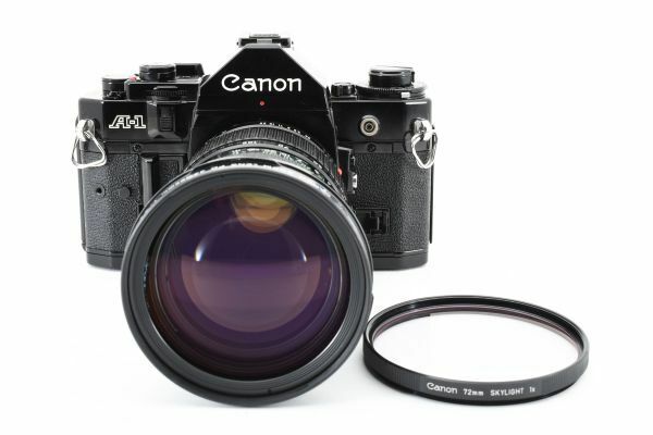 #3205 キャノン Canon A-1 + New FD 35-105mm f3.5 フィルム 一眼レフ カメラ [動作確認済]