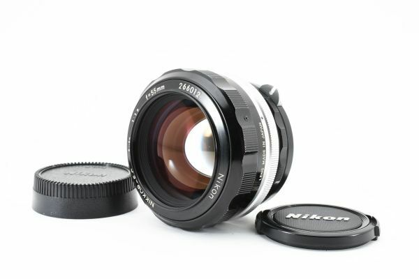 #3210 ニコン Nikon Nikkor-s.c Auto 55mm f1.2 Non-ai マニュアルレンズ [動作確認済]