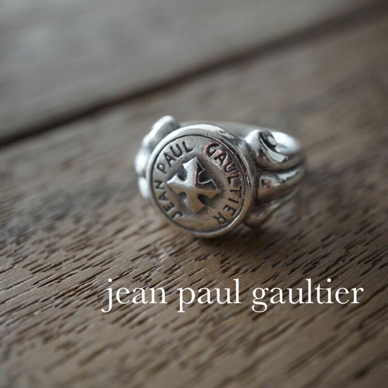 Jean Paul GAULTIER ビンテージ クロス リング ジャンポールゴルチエ シルバー 13-14号 homme メンズ レディース