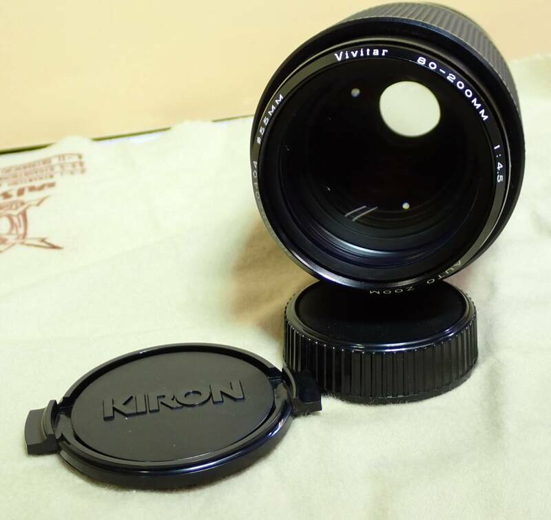 Vivitar 80-200mm auto zoom 1:4.5 MC レンズ 動作未確認 #TN51418
