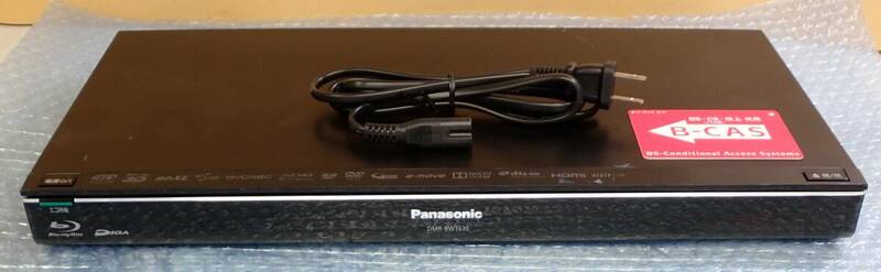 Panasonic パナソニック DIGA HDD/BDレコーダー DMR-BWT630 2番組同時録画 3D対応機 動作確認済み#TN51154