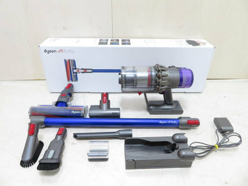 dyson ダイソン コードレスクリーナー サイクロン掃除機 V11 fluffy SV14 動作品