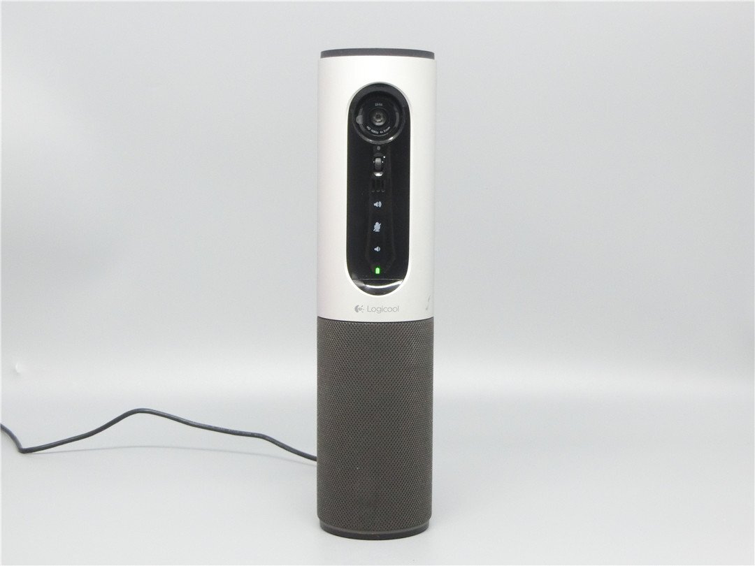 中古品　ウェブ用カメラス付マイクスピーカー Logicool 4418A-VR0004　通電のみ確認済み　動作不明　ジャンク品　送料無料