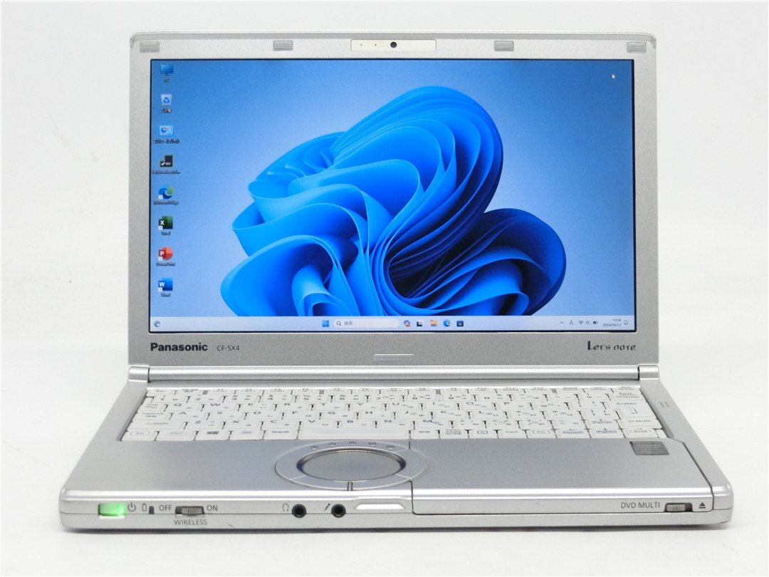 WEBカメラ/中古/12.1インチ/ノートPC/Win11Pro/高速SSD256GB/8GB/Core i5　5300U/Panasonic　CF-SX4シリーズ　MSoffice