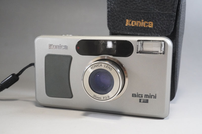 1円~【29】KONICA／コニカ　Big mini F　／LENDS　35mm　F2.8　コンパクトフィルムカメラ