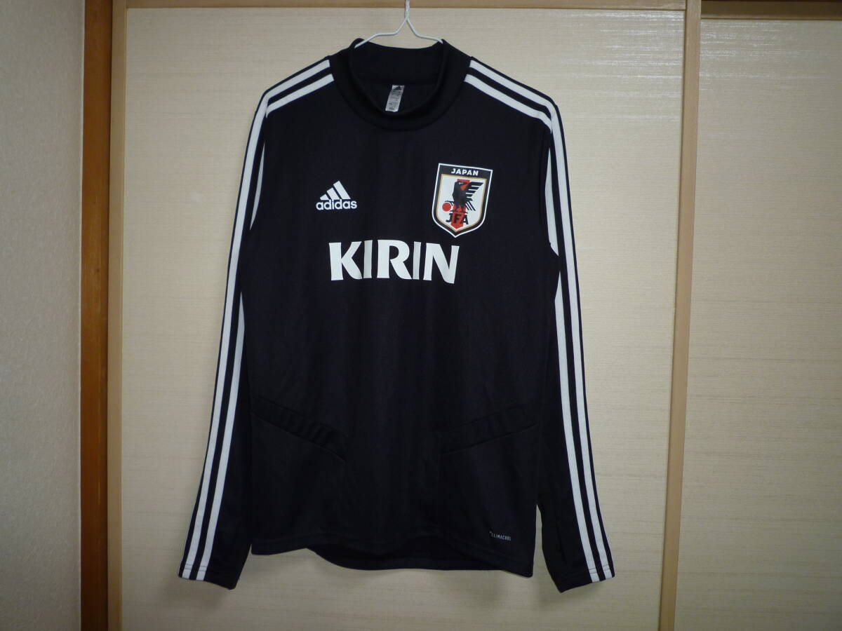 アディダス KIRIN日本代表 トレーニングジャージー 黒 Sサイズ