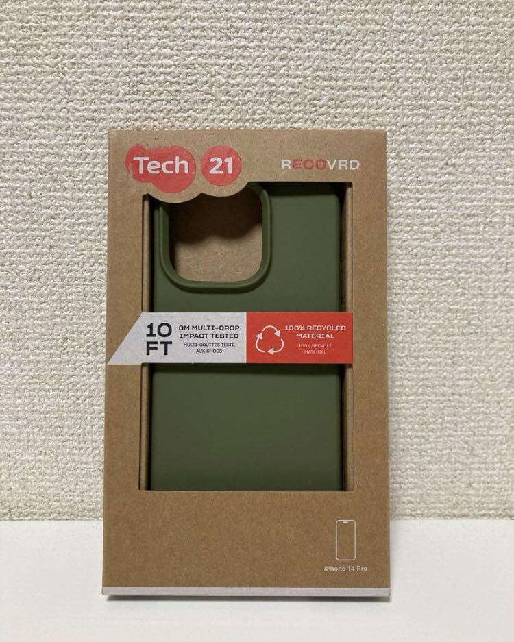 新品未使用 Tech21 Recovrd iPhone 14 Pro MagSafe ケース カバー