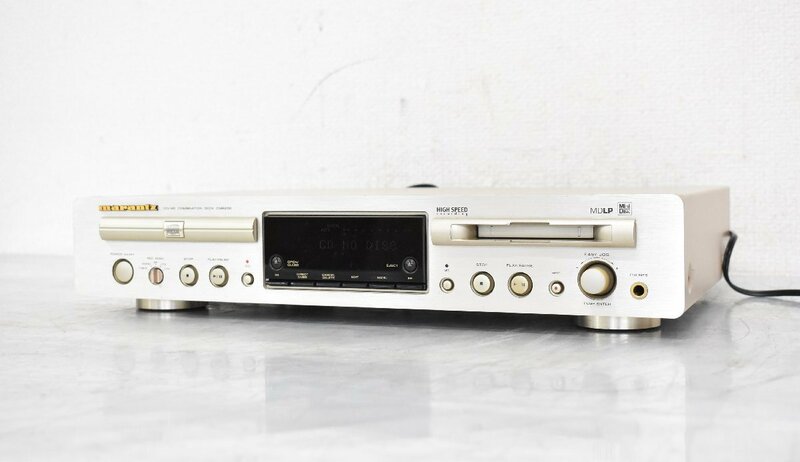 4786 ジャンク品 Marantz CM6200/F1N マランツ CD/MDデッキ