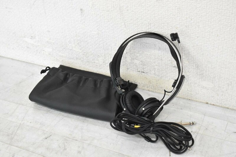 3489 中古品 audio-technica ATH-30COM オーディオテクニカ ヘッドフォン ②