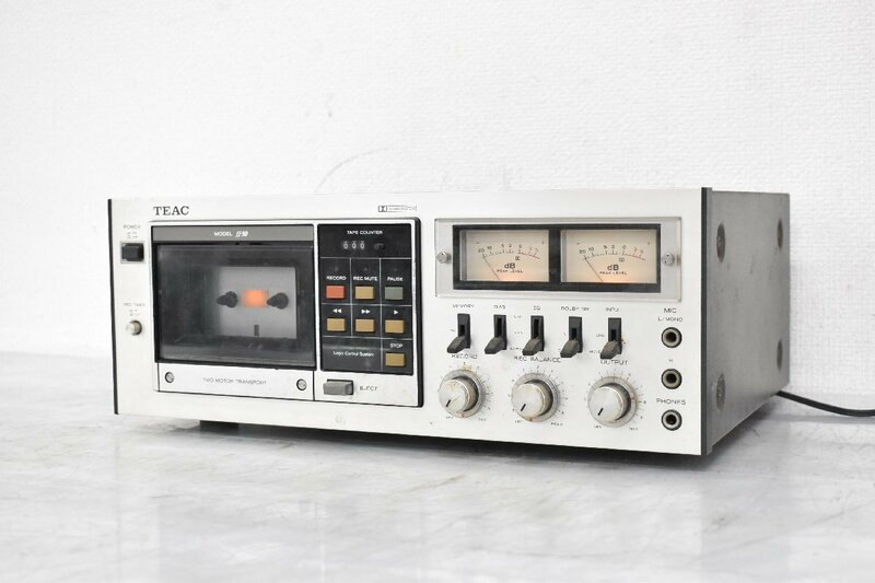 4657 現状品 TEAC ff-50 ティアック カセットデッキ