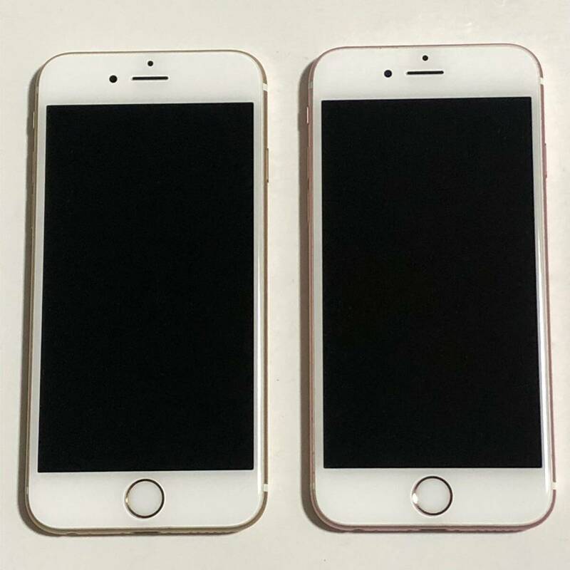 ジャンク デモ機 iPhone6s 16GB×2台 85% 93% ゴールド ローズゴールド Apple iPhone 6s スマートフォン アップル 送料無料