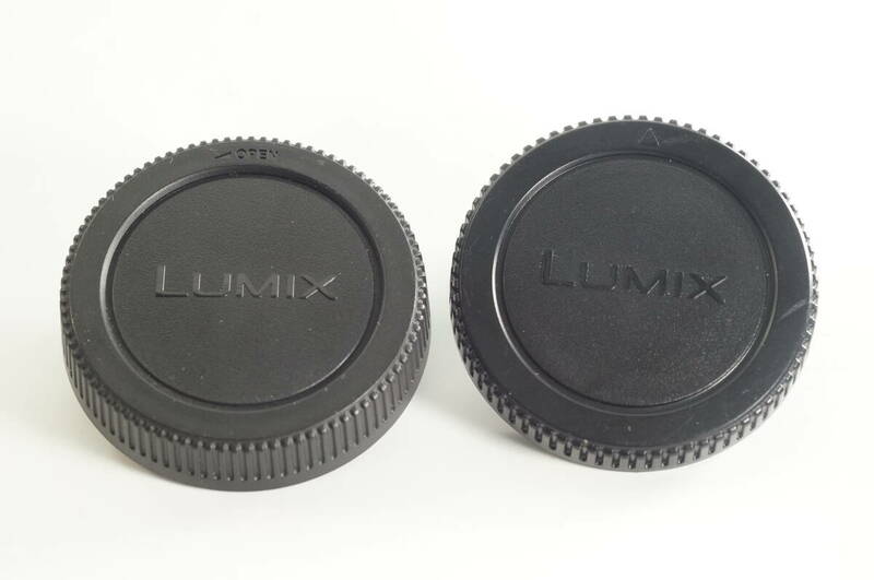 蓋壱【キレイ】LUMIX リア レンズキャップ + カメラ ボディキャップ セット マイクロフォーサーズ規格用