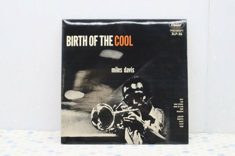 ●ジャズ 貴重 赤盤 ｜LP レコード miles davis｜ 2LP-26 BIRTH OF THE COOL｜ マイルス・デヴィス 傑作集 ペラジャケ■O8003