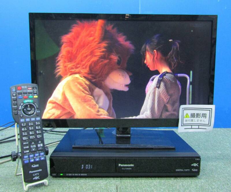 ◆ 4K対応・無線LAN搭載｜CATV 用 セットトップボックス (STB)｜Panasonic TZ-LT1000BW ｜外付けHDD対応 ■E4209