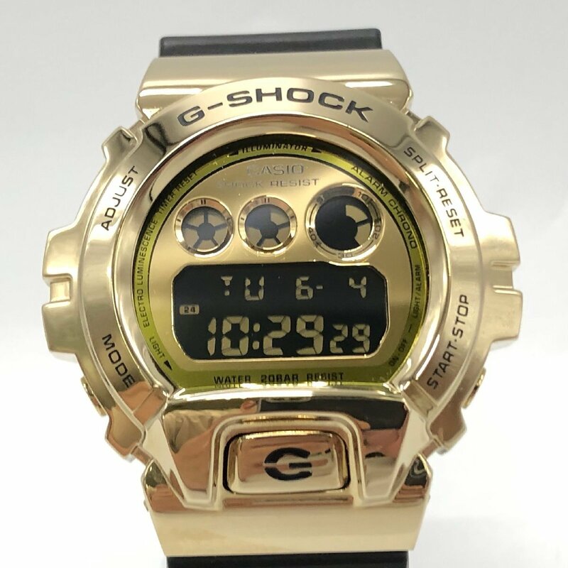 CASIO G-SHOCK 6900 SERIES 型番:GM-69000G 9JF カシオ ジーショック ゴールドカラー メンズ 腕時計 本体のみ ☆良品☆[771-0604-N1]