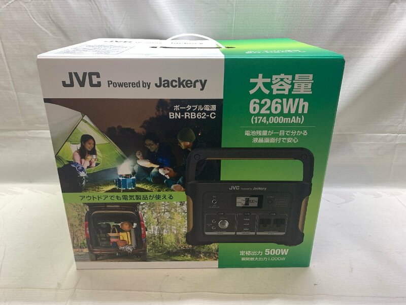 JVC ポータブル電源 BN-RB62-C ケンウッド Jackery ジャクリ☆良品☆[55-0605-O5]
