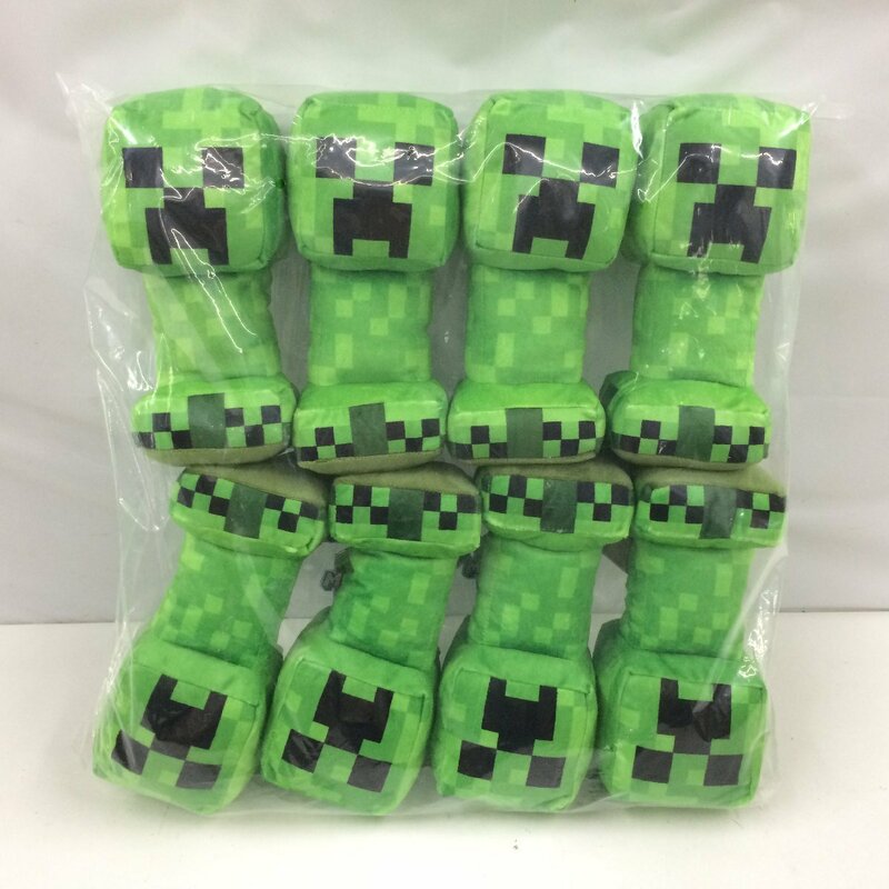 f103*120 【袋入り】 MINE CRAFT マインクラフト ぬいぐるみ クリーパー 8個セット アミューズメント景品