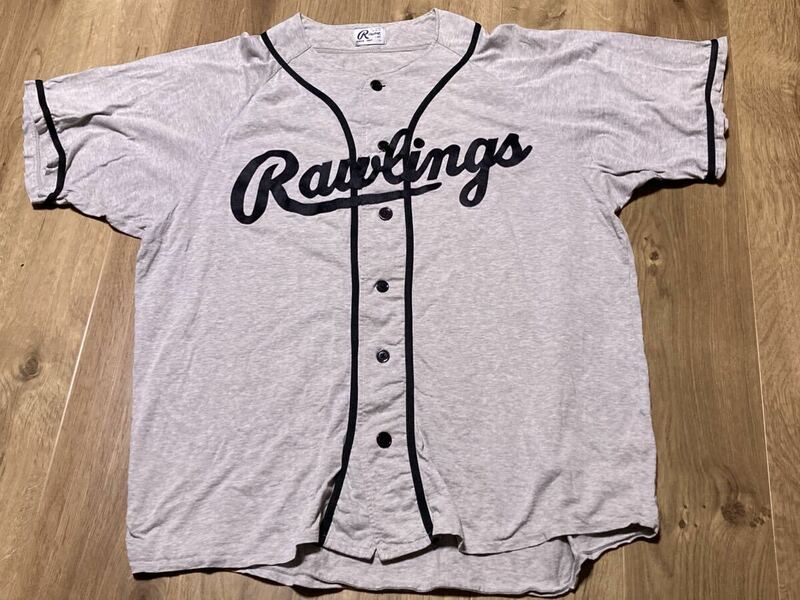 ローリングス　Rawlings ベースボールシャツ USA 稀少90s