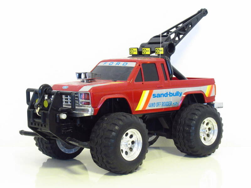 ニッコー NIKKO 1983年製 昭和58年製 1/18スケール トイラジ FORD RANGER フォード レンジャー ピックアップトラック 4WD 4駆 ウィンチ