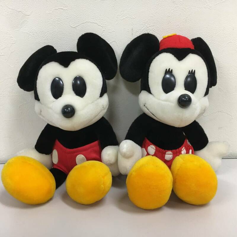 東京ディズニーランド クラシック ミッキーマウス ミニーマウス ２体セット 中古品