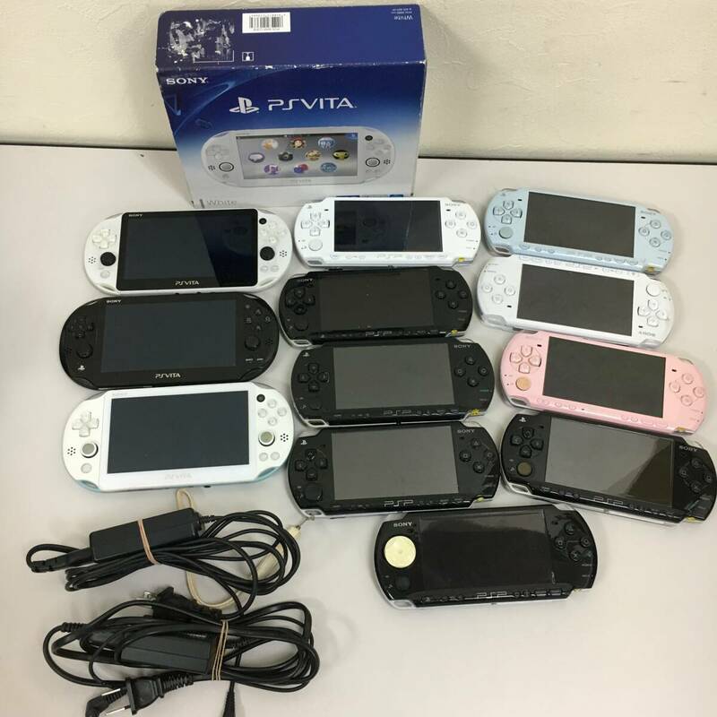 【ジャンク品】 PSP PS VITA 13台 まとめ売り PSP-2000 PSP-3000 PCH-2000　SONY