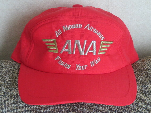ANA　全日空　CAP　ビンテージ　キャップ（帽子）M　ALL NIPPON　AIR　WAYS　Flying your way