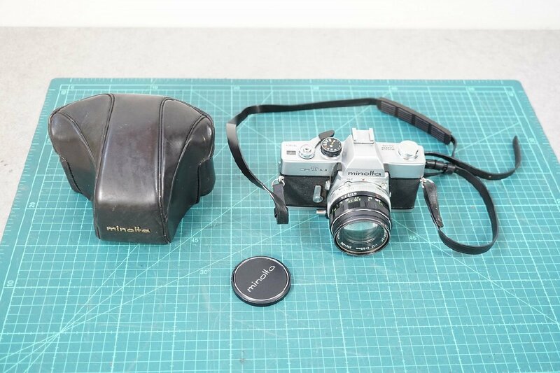 [NZ][F4403360] MINOLTA ミノルタ SRT101 MC ROKKOR-PF 1:1.7 f=55mm 一眼レフフィルムカメラ マニュアルフォーカス