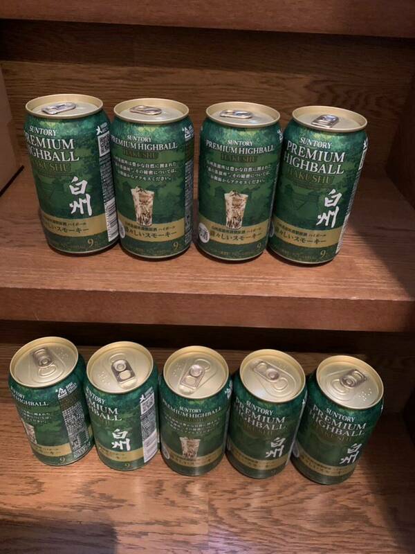 SUNTORY プレミアムハイボール 白州 ハイボール缶 9缶