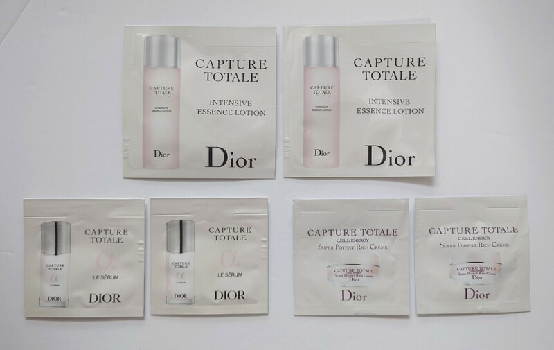 Dior ディオール カプチュール トータル ローション 化粧水 美容液 クリーム サンプル 試供品 6点セット まとめ売り 送料無料 匿名配送