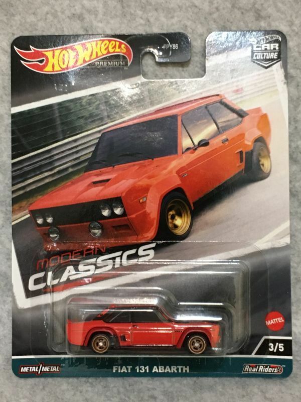 ホットウィール フィアット 131 アバルトHKC64 カーカルチャー モダン・クラシックス Hot Wheels