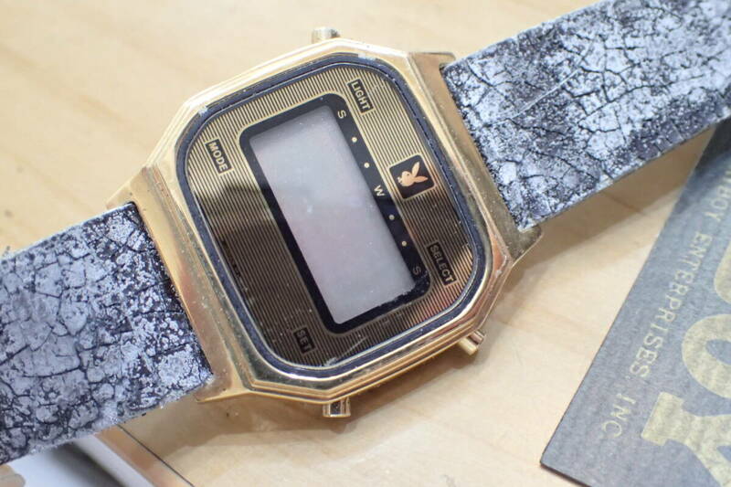 未使用/デッドストック ◆SEIKO/セイコー V740-5010 プレイボーイ デジタル腕時計