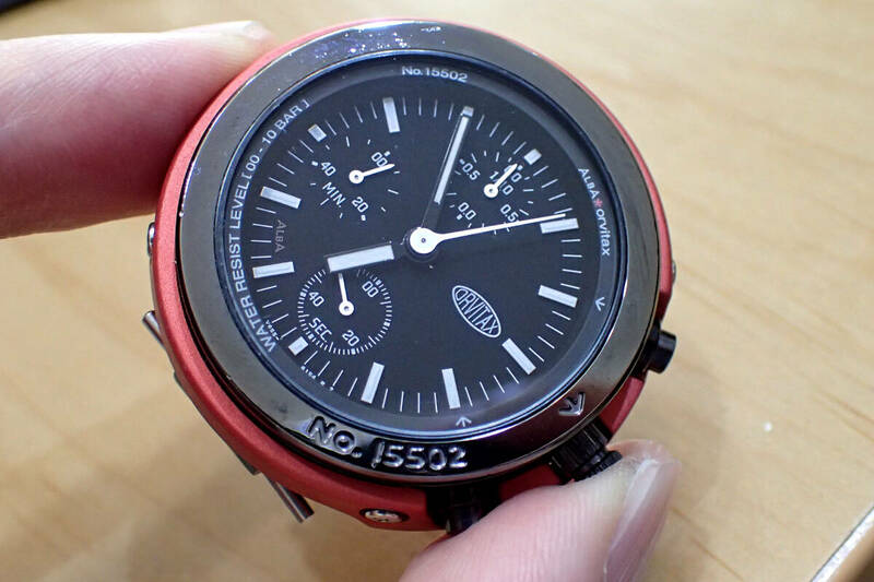 時計店在庫/希少 セイコー/SEIKO アルバ ◆オービタックス クロノグラフ V655-6120 メンズ腕時計