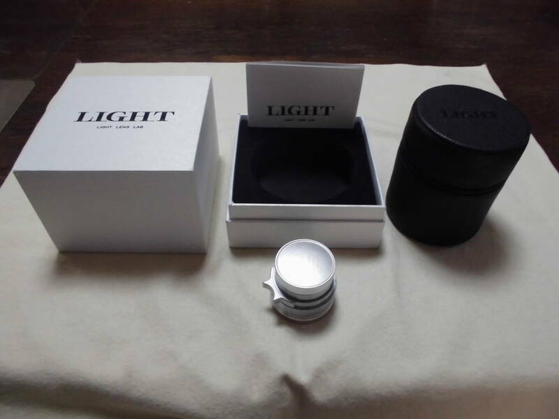 新品　限定版　LIGHT LENS LAB 50mm f2 周ELCAN 周エルカン　ライカ　Mマウント　　元箱他 LEITZ ELCAN