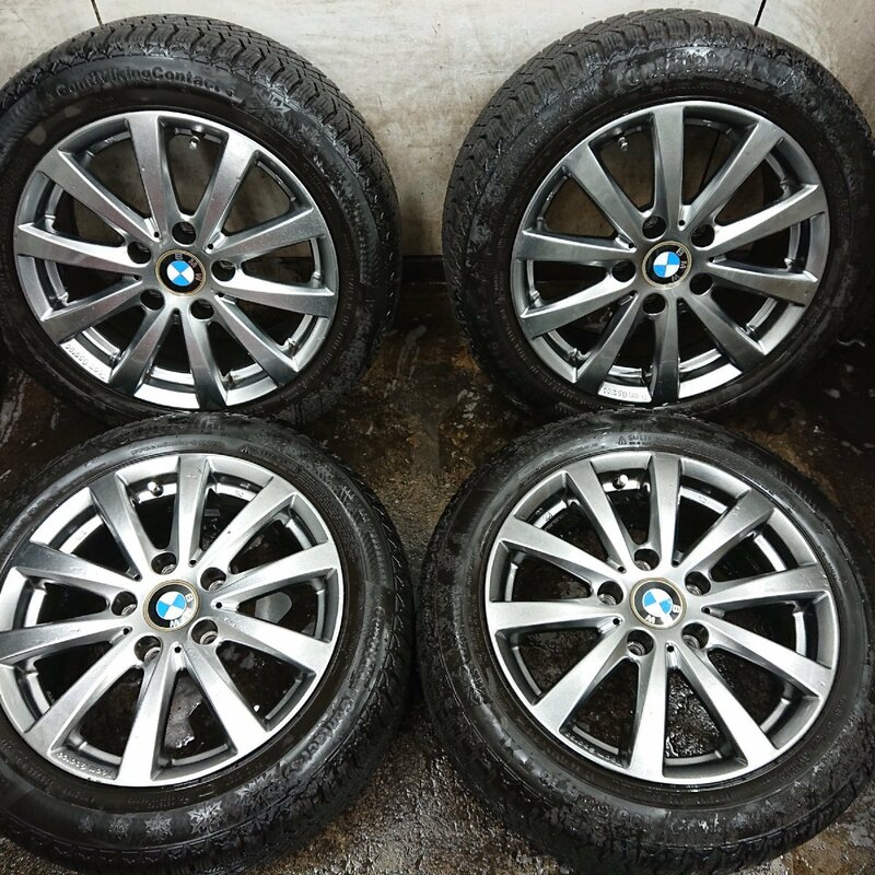 ★中古品★BMW 1シリーズにて』Team　SPRCO16×7J　+41？　120-5H 4本セット【他商品と同梱歓迎】