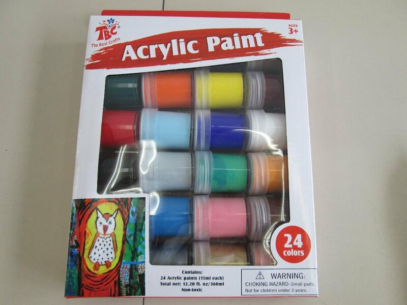 ★未開封品★TBC アクリル 24缶 Acrylic Paint 【他商品と同梱歓迎】