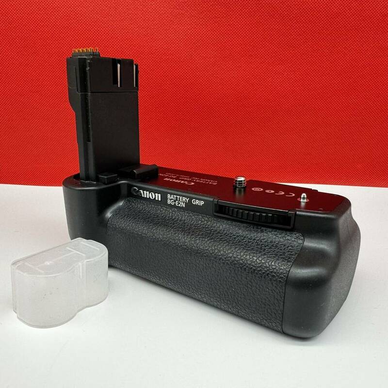 ▲ Canon BATTERY GRIP BG-E2N バッテリーグリップ 通電未確認 現状品 キャノン