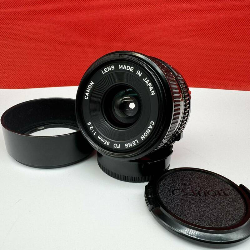 ▲ Canon LENS New FD 35mm F2.8 カメラレンズ 単焦点 マニュアルフォーカス キャノン